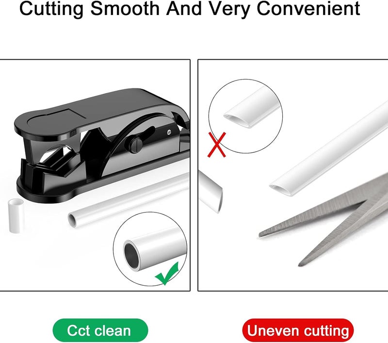 Malida Pipe Tube Hose Cutter Scissors tool,Cuts 1/4" 3/8" 1/2" PVC Nylon PU for Water filters Reverse Osmosis System. - Image 5